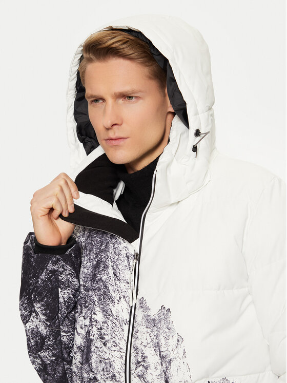 s.Oliver s.Oliver Zimska jakna 2151899 Bijela Regular Fit