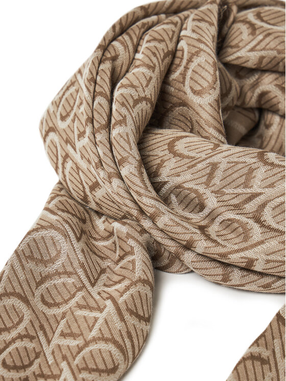 Calvin Klein Calvin Klein Rätt Aop Monogram Jacquard LV04F8054G Beež