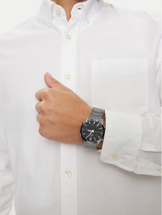 Casio Casio Zegarek EFV-C120D-1AEF Srebrny