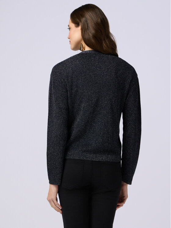 Oltre Oltre Cardigan M063J004789N034 Blu Regular Fit