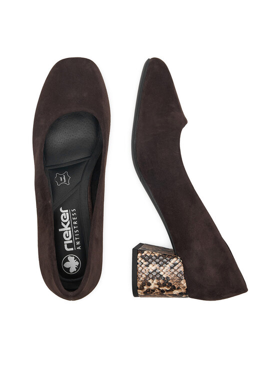 Rieker Rieker Décolleté CEO-44750-25 Marrone scuro