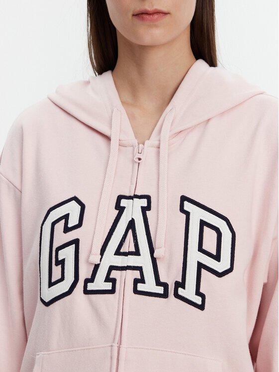 Gap Gap Світшот 727433-05 Рожевий Relaxed Fit