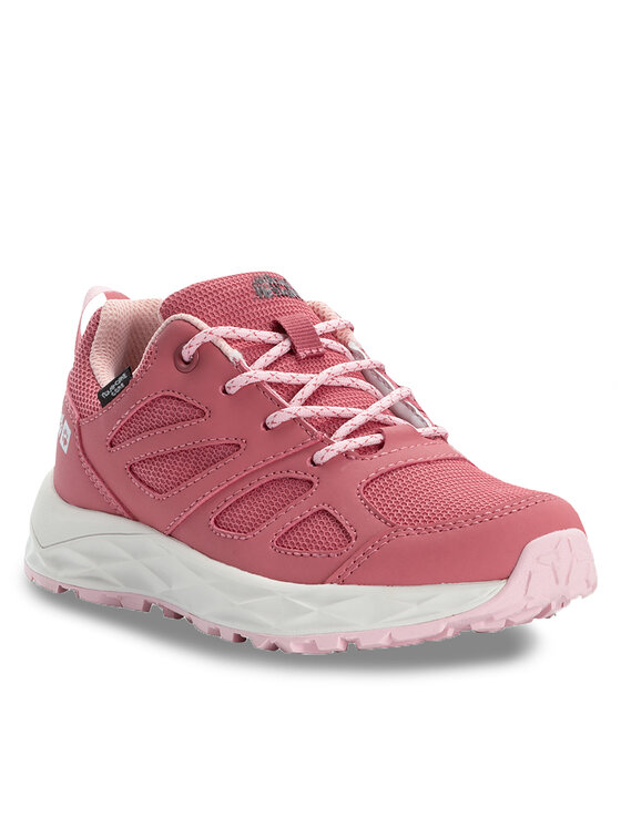 Jack Wolfskin Jack Wolfskin Turistiniai batai Woodland 2 Texapore Low 4059811 Rožinė