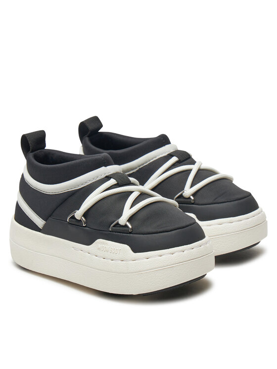 Moon Boot Moon Boot Сникърси Junior Park Icon 80D3440050 Черен