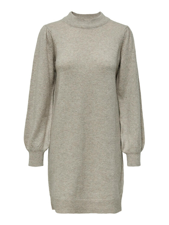 JDY JDY Трикотажна сукня 15238237 Сірий Loose Fit