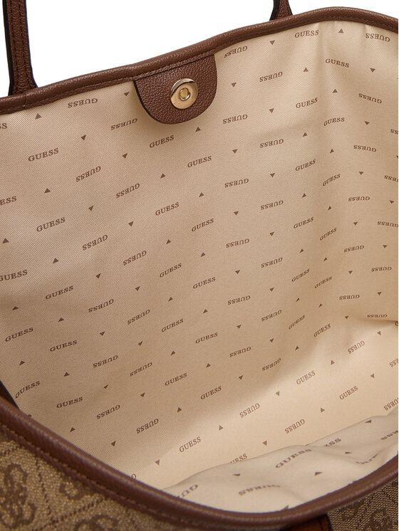 Guess Guess Ročna torba Victtoria HWESG9 51429 Rjava