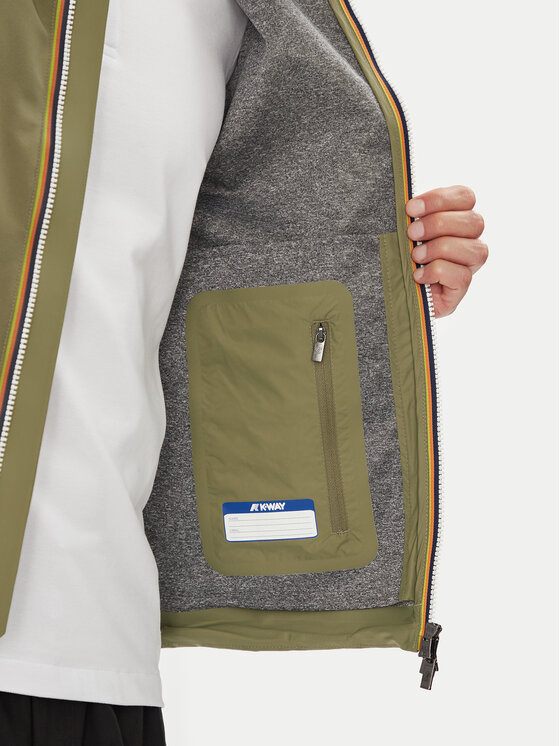 K-Way K-Way Esőkabát Jacko K5123GW Zöld Regular Fit