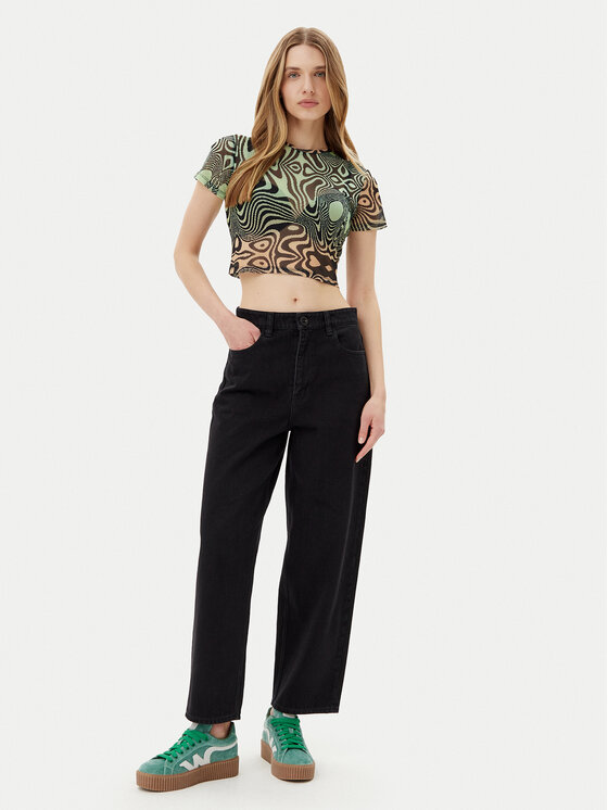 Volcom Volcom Τζιν Wellow B1912301 Μαύρο Loose Fit