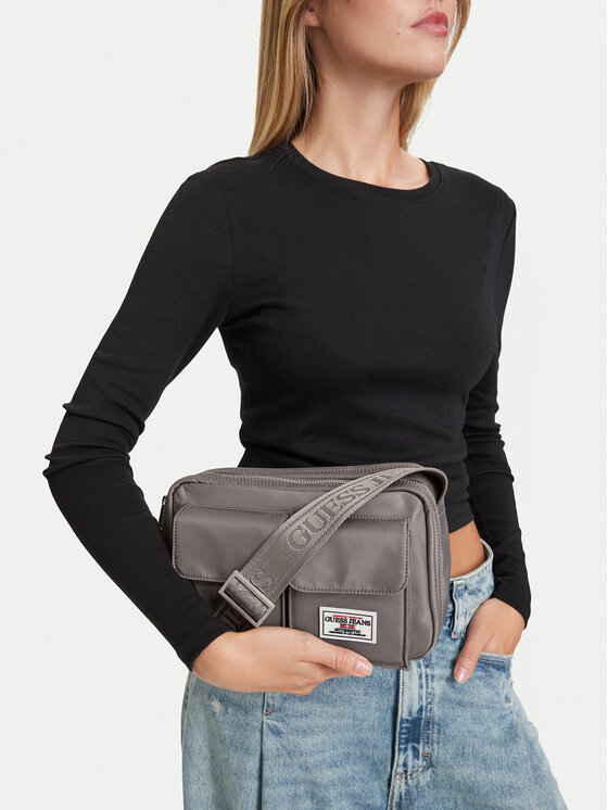Guess Jeans Guess Jeans Τσάντα CWBEO-GUESS-B-005-10 Γκρι