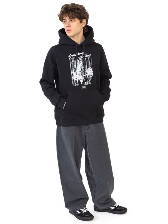 Palto Palto Bluza Cryptid Czarny Comfort Fit