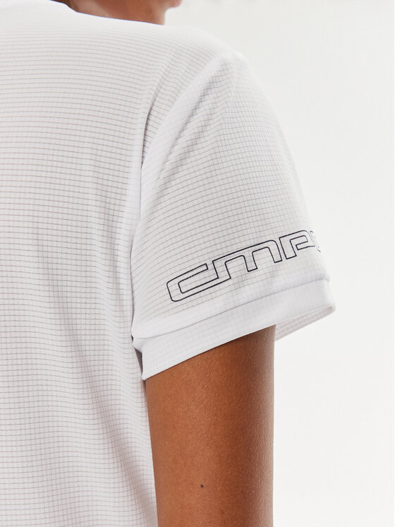 CMP CMP Koszulka techniczna 33N6316 Biały Regular Fit