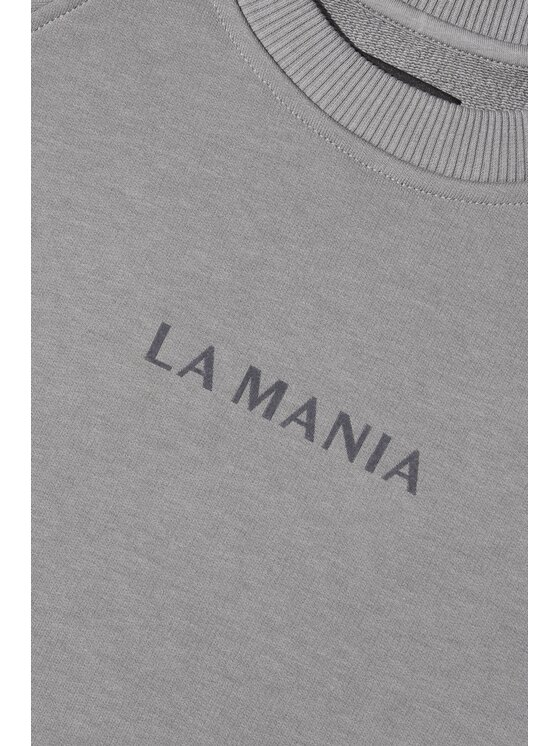 La Mania La Mania Felpa MISSED Grigio Active Fit