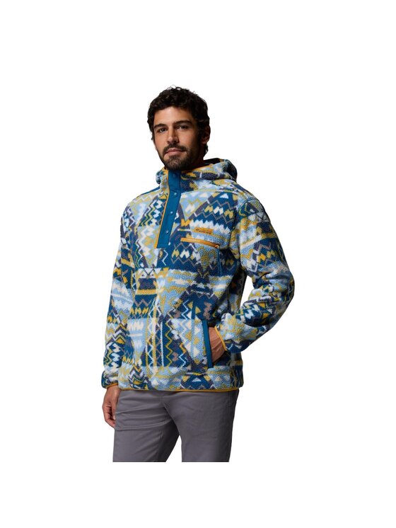Columbia Columbia Polar Helvetia™ II Printed Fleece Hoodie Kolorowy Regular Fit