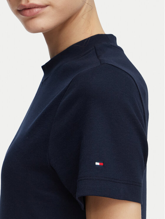 Tommy Hilfiger Tommy Hilfiger Haljina za svaki dan WW0WW50825 Tamnoplava Regular Fit