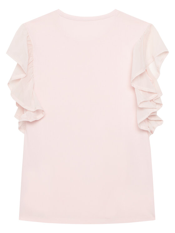 Guess Guess Bluse J6RI14 K6YW4 Rosa Regular Fit