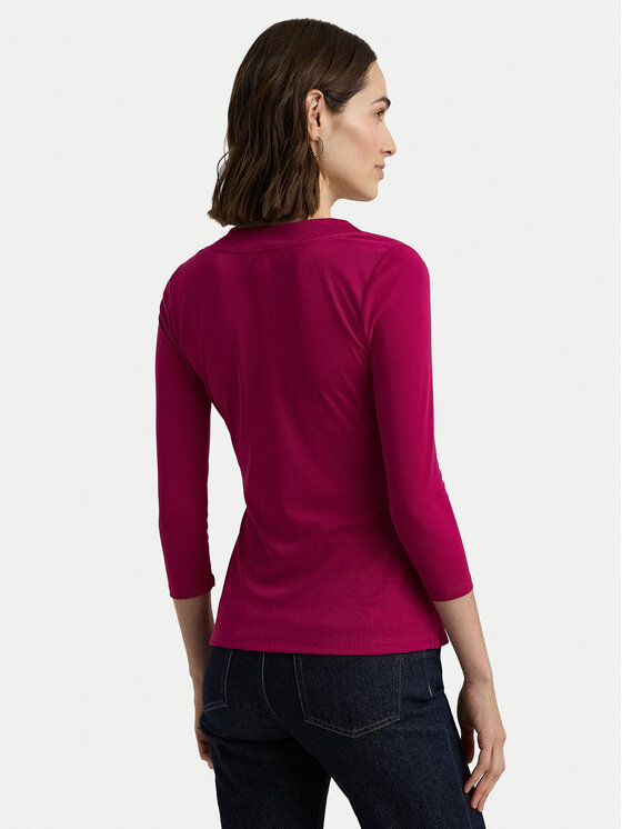 LAUREN RALPH LAUREN Lauren Ralph Lauren Bluse 200889081018 Rosa Slim Fit