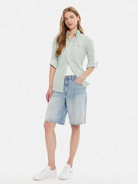 Polo Ralph Lauren Polo Ralph Lauren Srajca 211910131011 Zelena Classic Fit