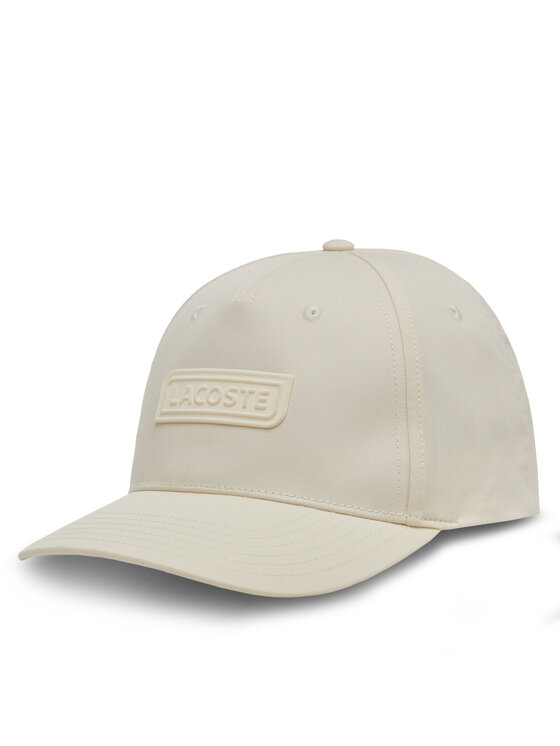 Czapka z daszkiem Lacoste, Beżowa, RK0742