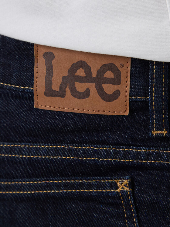 Lee Lee Džinsai Rider 112372611 Tamsiai mėlyna Slim Fit