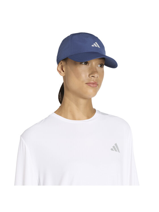 adidas adidas Czapka z daszkiem RUNNING ESSENTIAL CLIMACOOL 6 PANEL BASEBALL Niebieski jasny