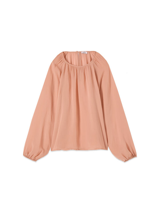 Oltre Oltre Bluzka 2089J000869N007 Różowy Regular Fit