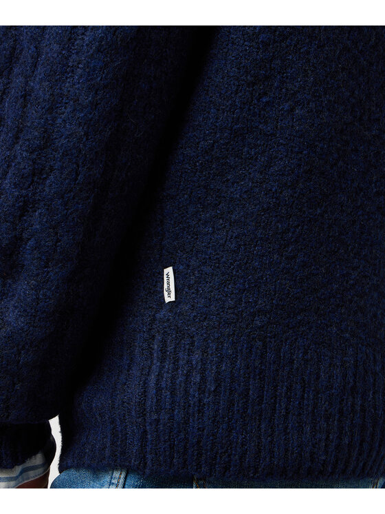 Wrangler Wrangler Maglione 112371654 Blu scuro Regular Fit