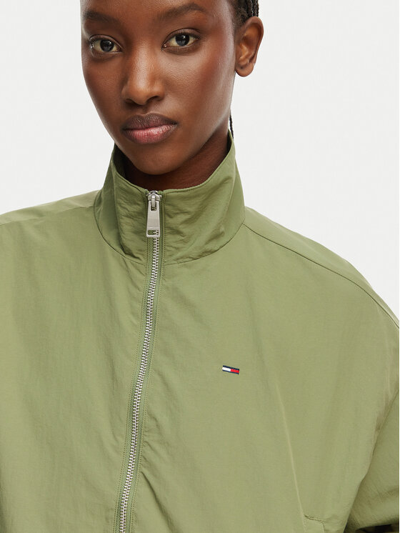 Tommy Jeans Tommy Jeans Kevad-sügis jope DW0DW22325 Roheline Regular Fit