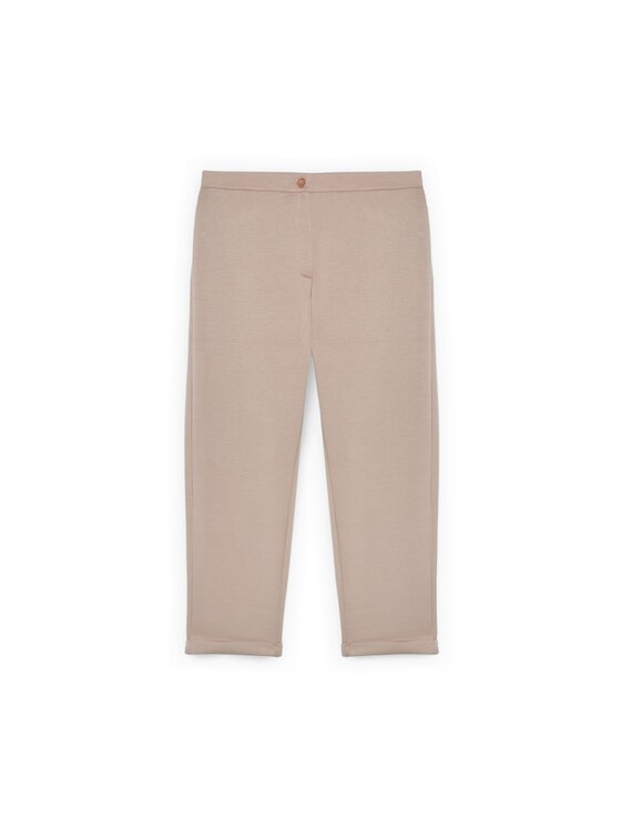 Fiorella Rubino Fiorella Rubino Pantaloni di tessuto P820L002340N013 Grigio Regular Fit