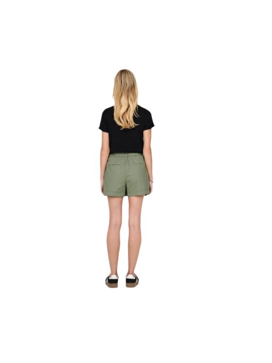 ONLY ONLY Pantaloncini di tessuto Pantalone onlzora hw chino Verde Regular Fit