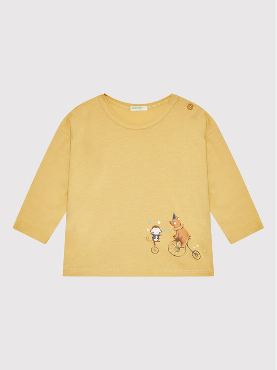 United Colors Of Benetton United Colors Of Benetton Palaidinė 3ATNA1017 Geltona Regular Fit
