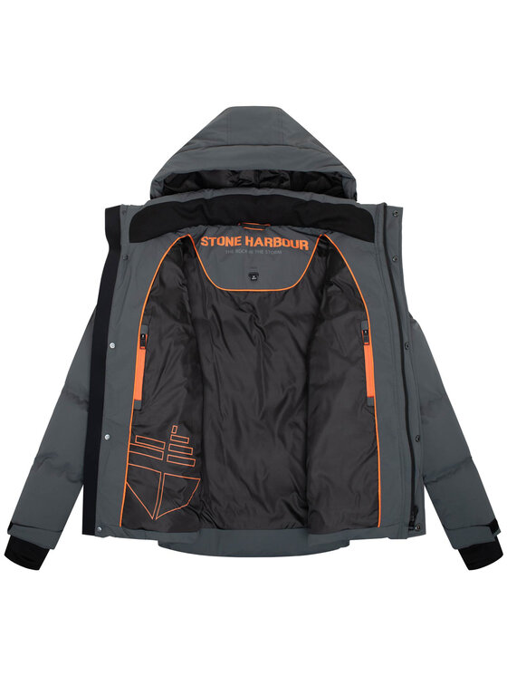 Stone Harbour Stone Harbour Kurtka zimowa Livianoo Szary Regular Fit