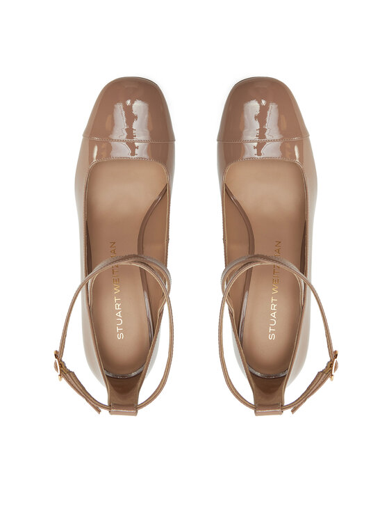 Stuart Weitzman Stuart Weitzman Salonke Eden Strap 85 SK086 Bež