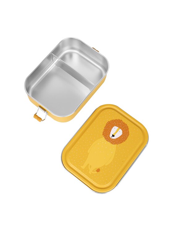 Trixie Baby Trixie Baby Lunchbox Duży stalowy lunch box - Lew Żółty