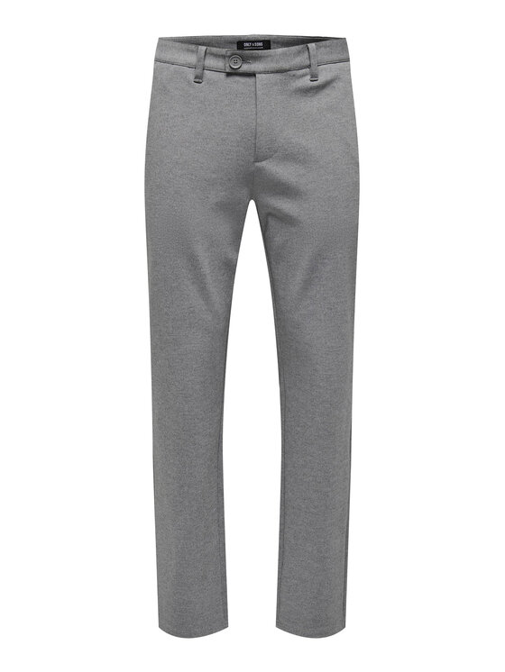 Only & Sons Only & Sons Chino nohavice 22026242 Sivá Regular Fit