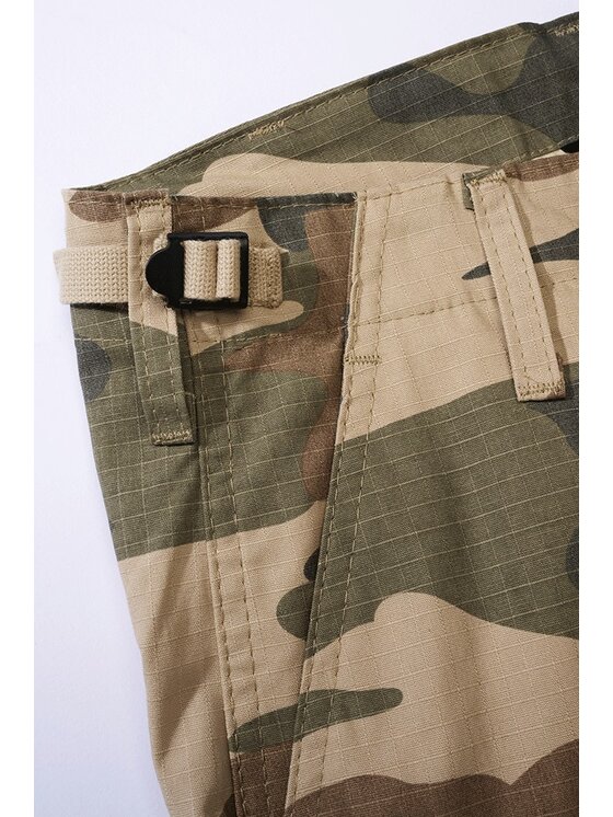 Brandit Brandit Spodnie materiałowe 11007.107 Khaki Cargo Fit