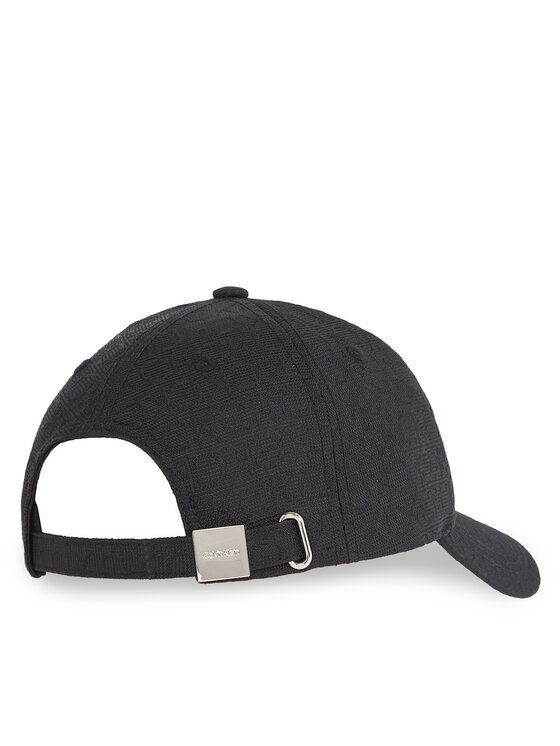 Calvin Klein Calvin Klein Шапка с козирка Monogram Jacquard Cap K60K612871 Черен