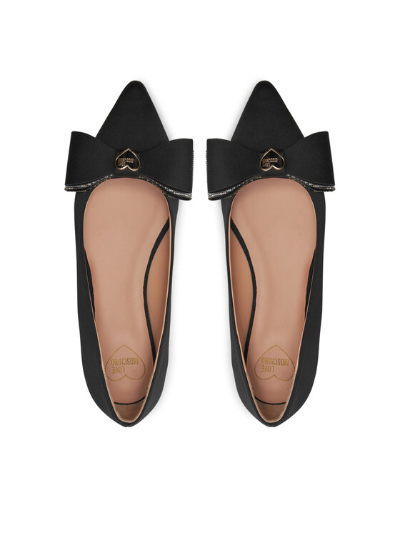 LOVE MOSCHINO LOVE MOSCHINO Balerinke JA11011G1LIM0000 Crna