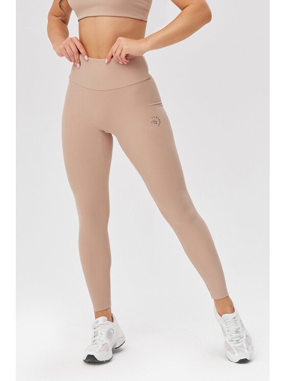 ROUGH RADICAL ROUGH RADICAL Legginsy WELLNESS LONG Beżowy Slim Fit
