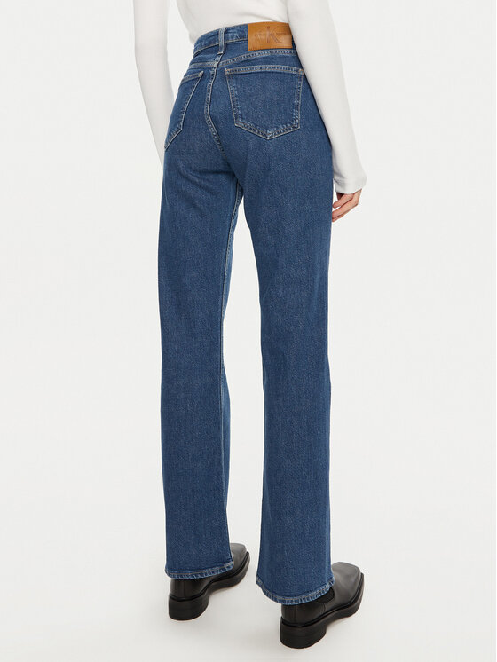 Calvin Klein Jeans Calvin Klein Jeans Traperice Authetnic J20J224898 Plava Bootcut Fit