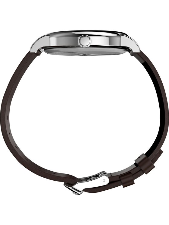 Timex Timex Zegarek TW2Y76500 Brązowy