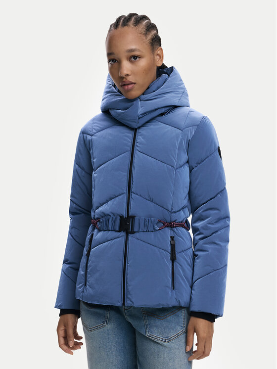 Desigual Desigual Winterjacke Lyn 25WWEW60 Blau Regular Fit