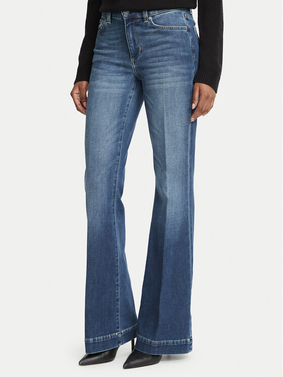 Liu Jo Liu Jo Jeansy UF6061 D0379 Niebieski Flare Fit