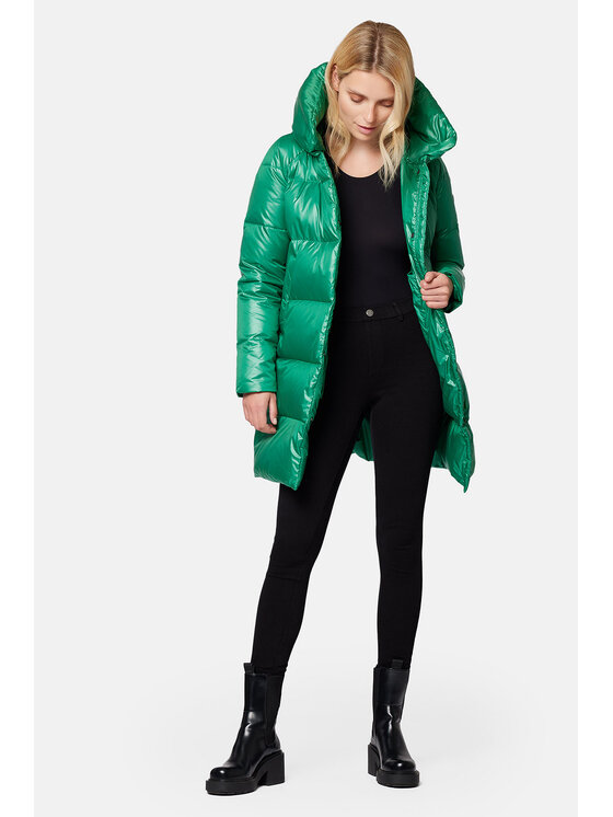 Lancerto Lancerto Kurtka puchowa Rosemary KU135223000005 Zielony Regular Fit