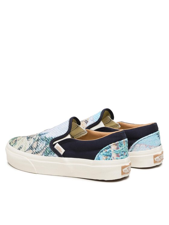 Vans Vans Sneakers aus Stoff Classic Slip-On VN0009Q7FRS1 Grün