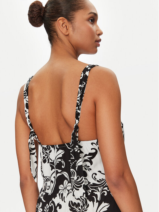 Gaudi Gaudi Vasarinė suknelė 511BD15012 Juoda Regular Fit
