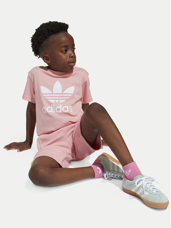 adidas adidas Set majica i hlače adicolor JC9158 Ružičasta Regular Fit