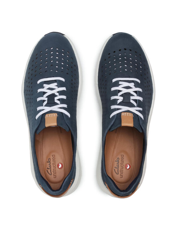 Clarks Clarks Αθλητικά Un Rio Tie 261487174 Σκούρο μπλε