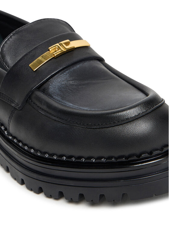 Elisabetta Franchi Elisabetta Franchi Loafers Low Cut Shoe F4A4-E0397-1251 Μαύρο