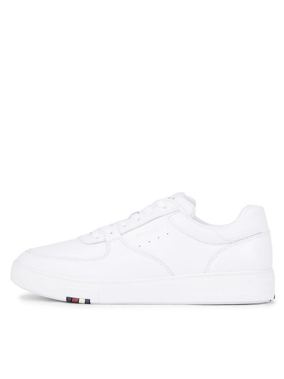 Tommy Hilfiger Tommy Hilfiger Снікерcи Modern Cup Corporate Lth FM0FM04941 Білий