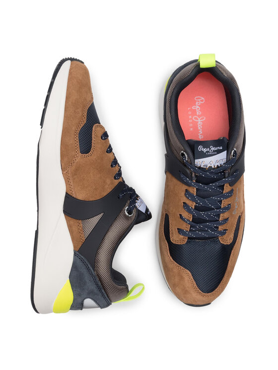 Pepe Jeans Sneakers Blake 01 PMS30569 Marron Modivo